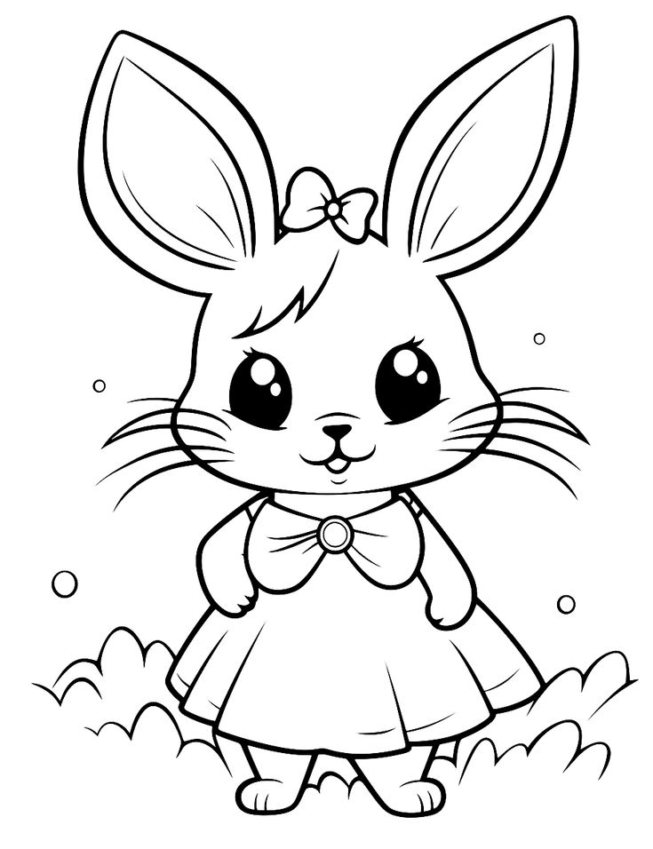 #1 Bunny Coloring