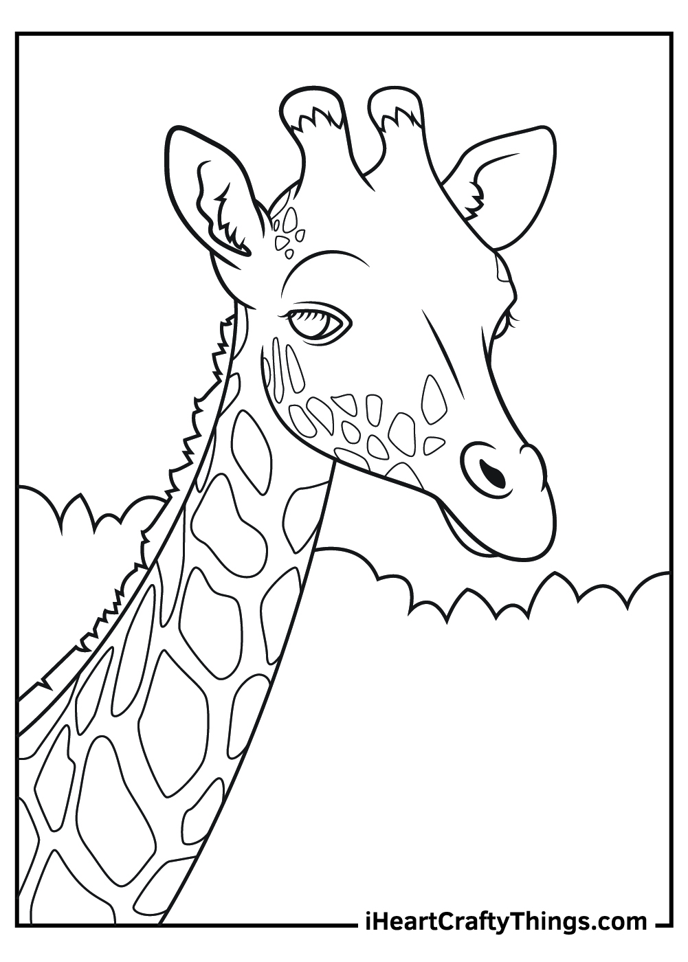 #1 Bunny Free Printable Coloring Pages