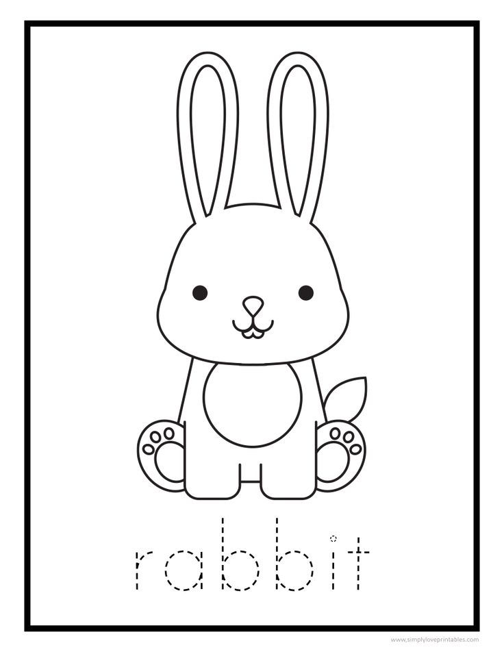 #1 Bunny Printouts