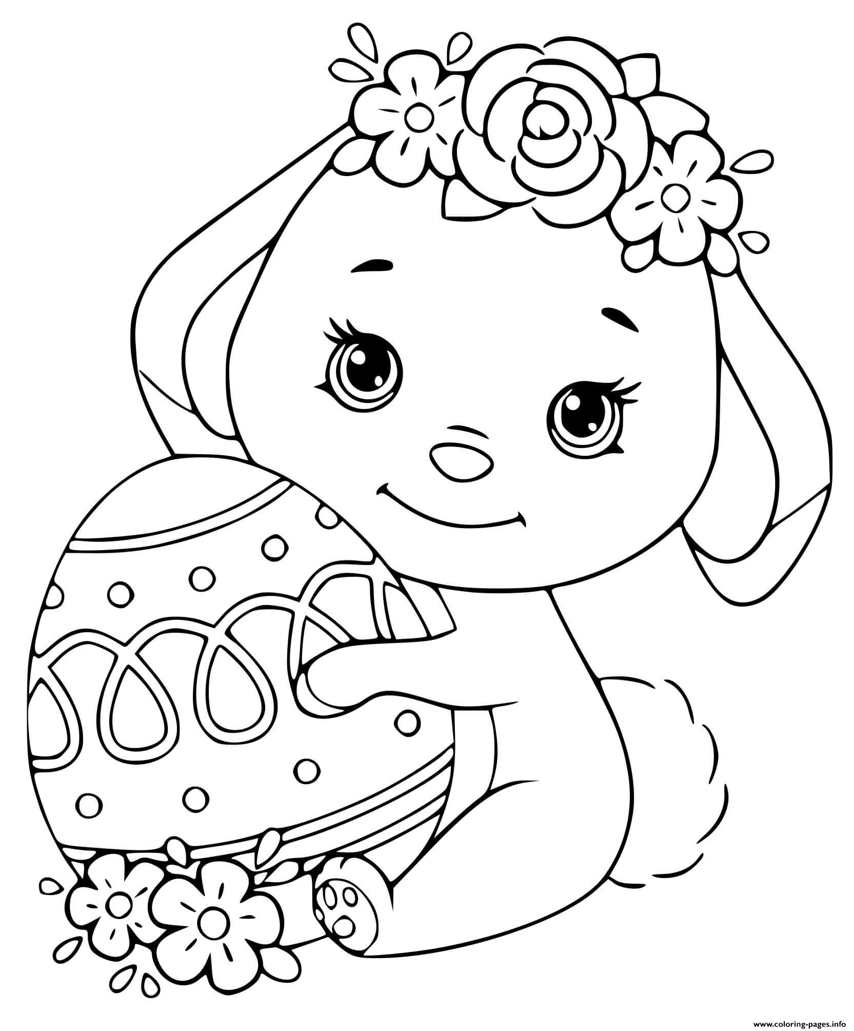 #1 Coloring Pages Bunny