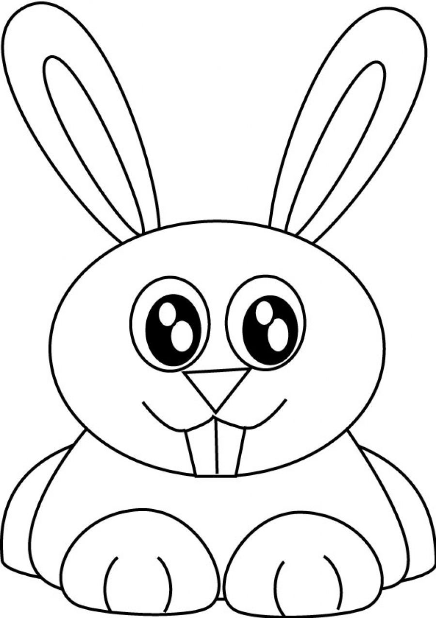 #1 Cute Bunnies Coloring Pages