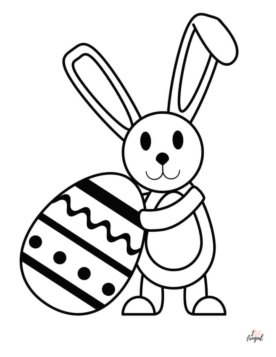 #1 Cute Bunny Pictures To Color