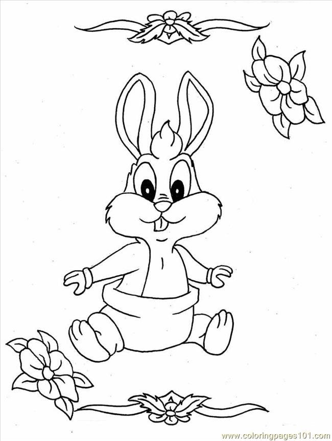 #1 Easter Bunny Coloring Sheets