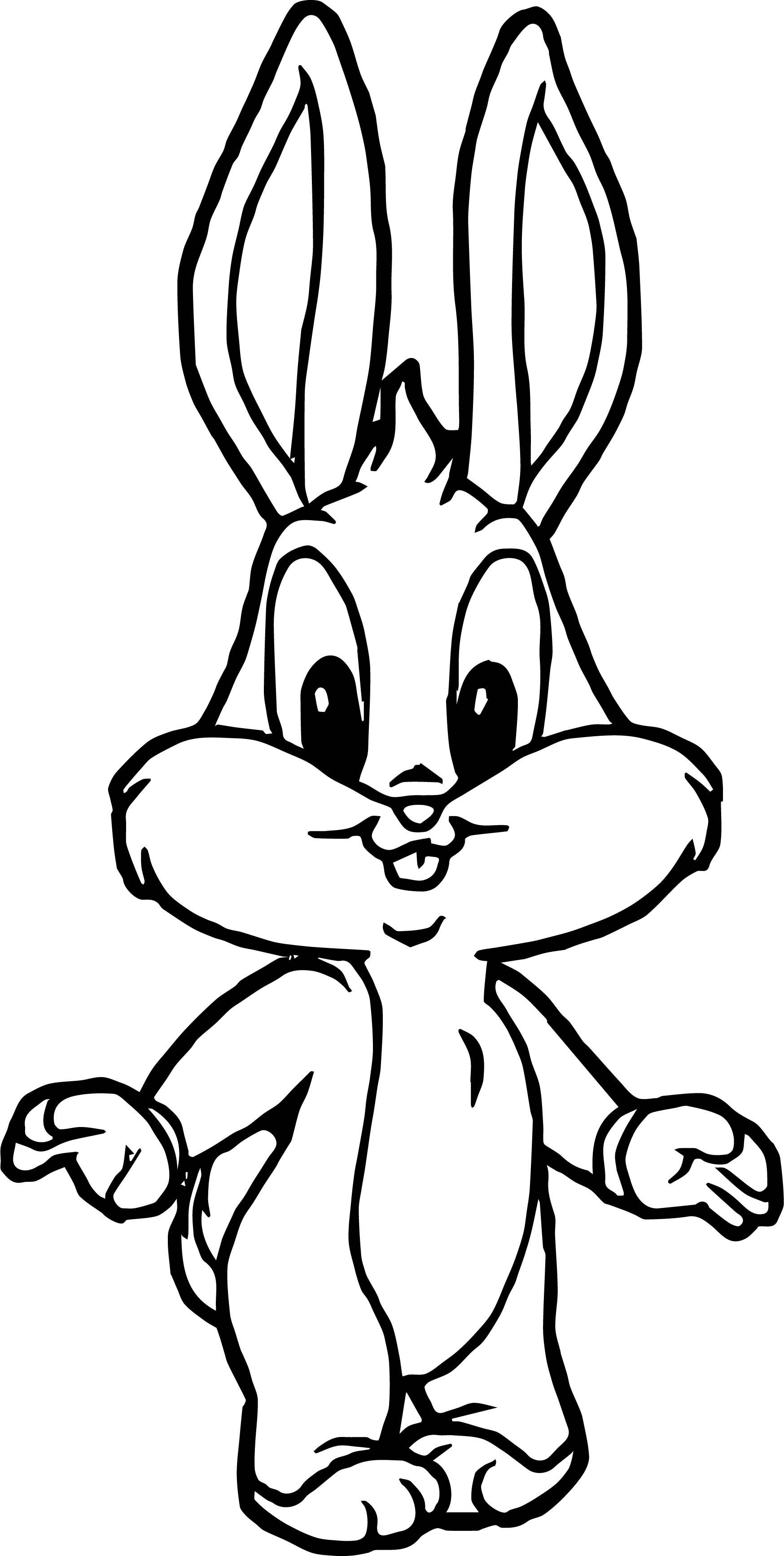 #1 Free Coloring Pages Of Rabbits