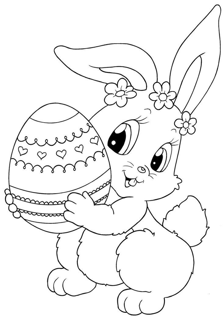 #1 Free Coloring Pages Rabbits