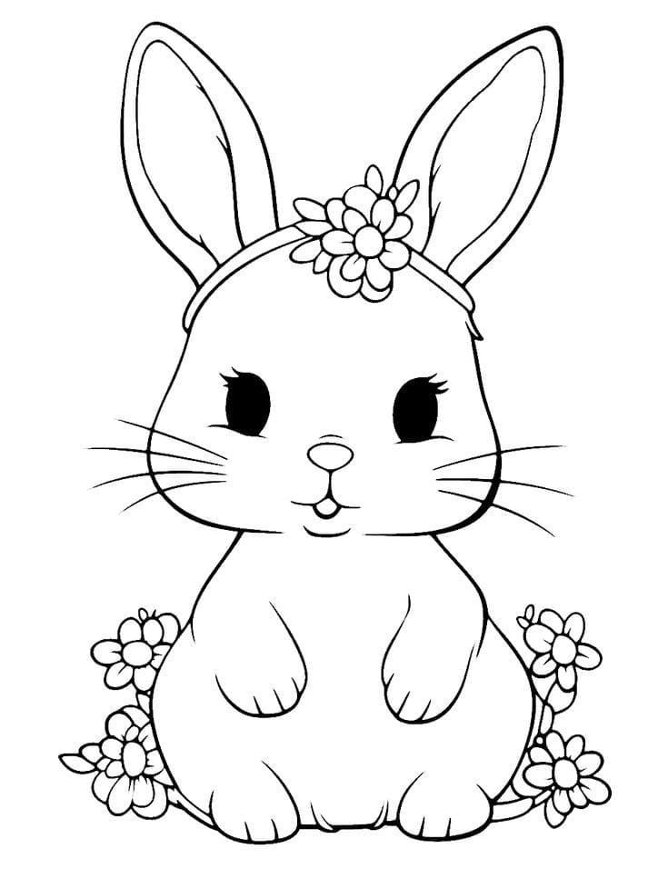 #1 Printable Coloring Pages Of Bunnies