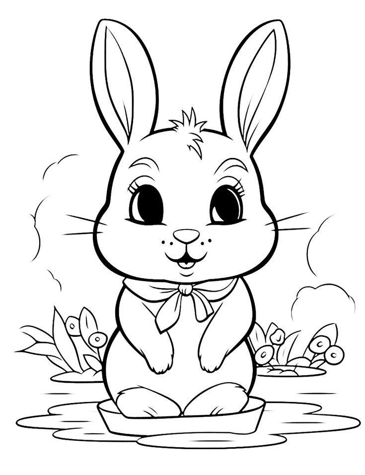 #1 Printable Rabbit