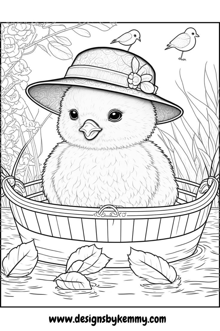 #1 Rabbit Coloring Page