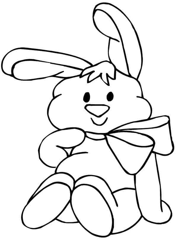 #1 Rabbit Colouring