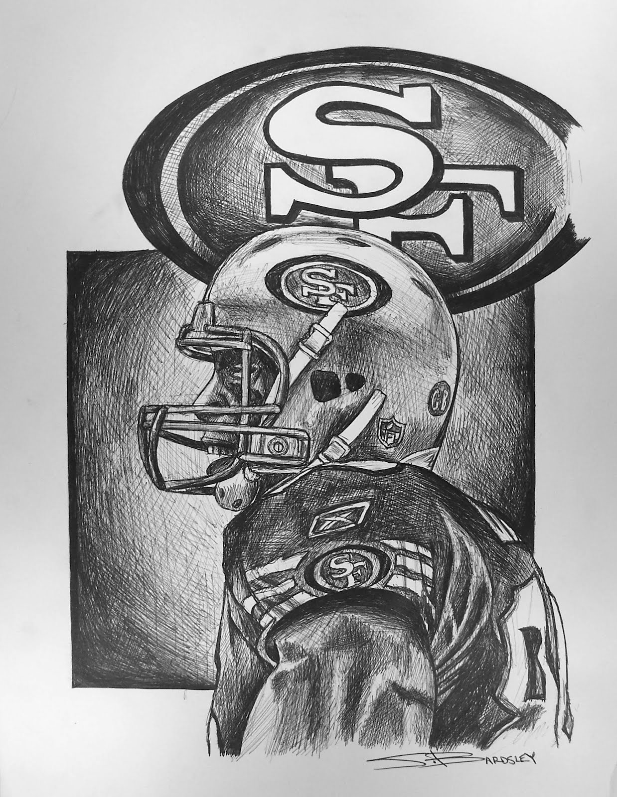 49ers Coloring Pages FREE Printable 22