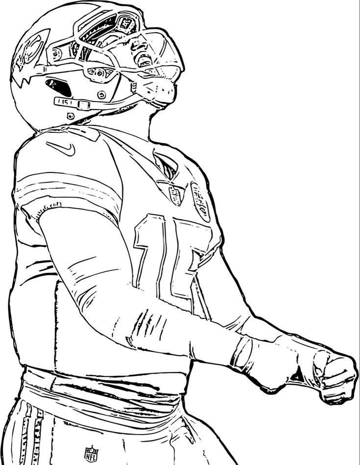 49ers Coloring Pages FREE Printable 5