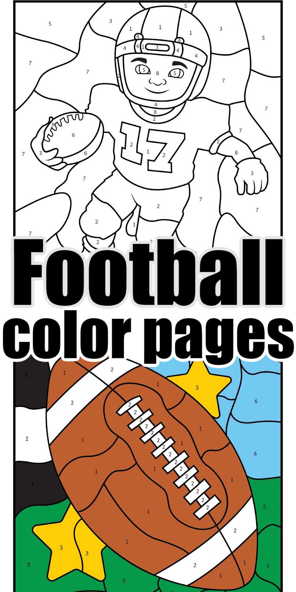 Super Bowl Coloring Pages 10