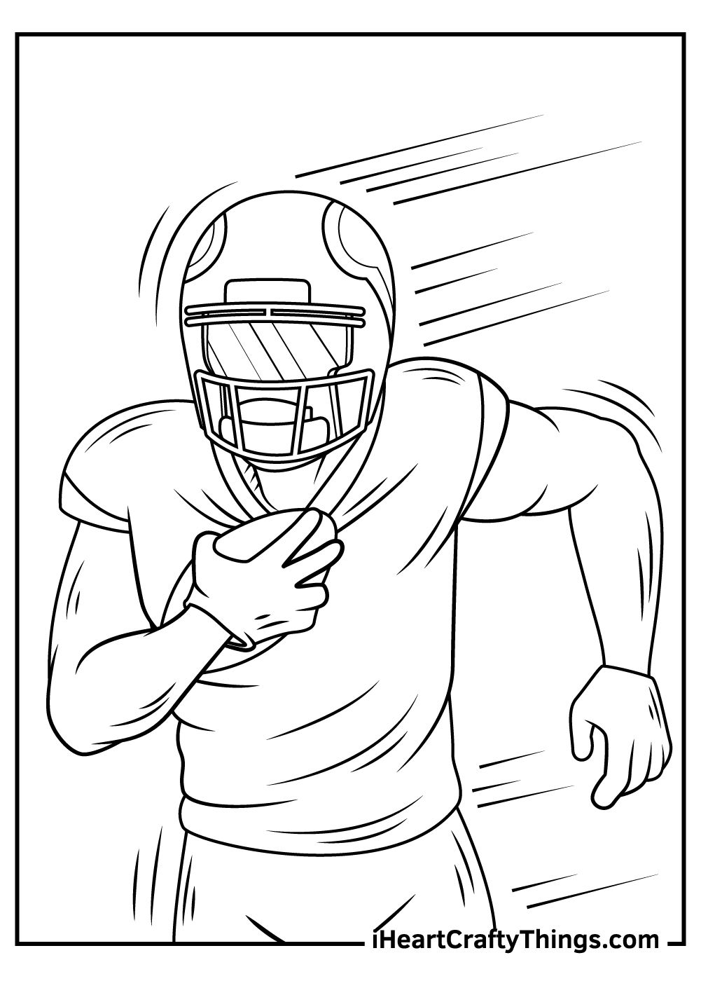 Super Bowl Coloring Pages 16