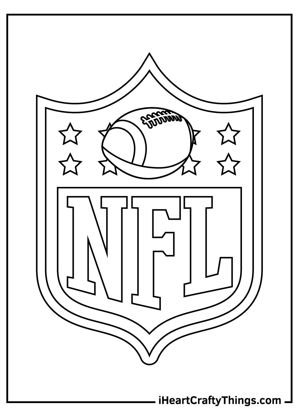 Super Bowl Coloring Pages 20