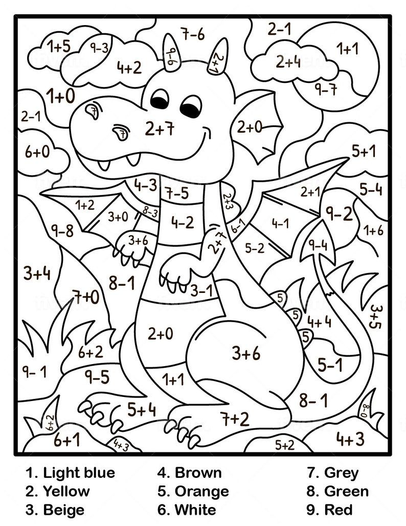 advanced dragon coloring pages