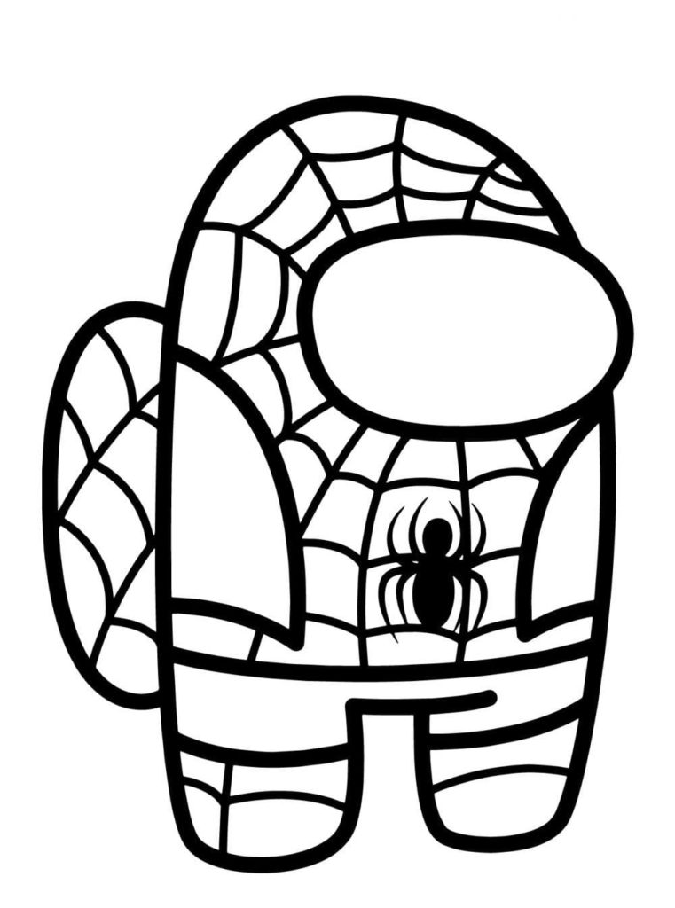 Among Us Coloring Pages Impostor 149