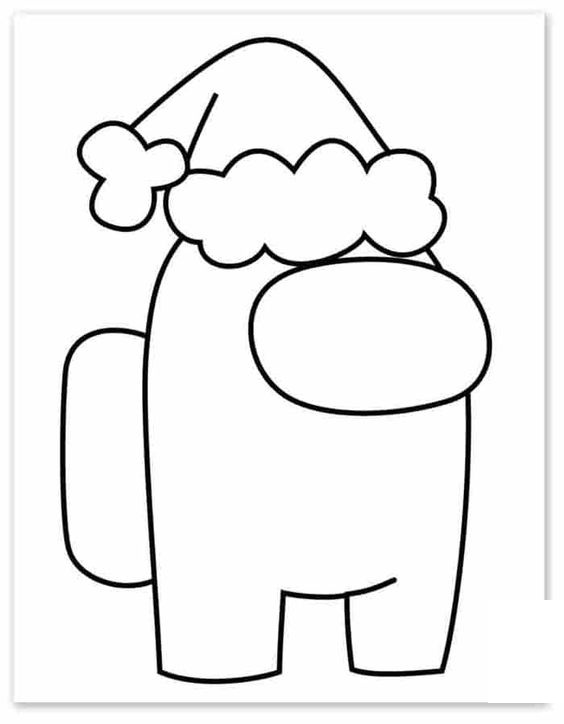 Among Us Coloring Pages Impostor 157