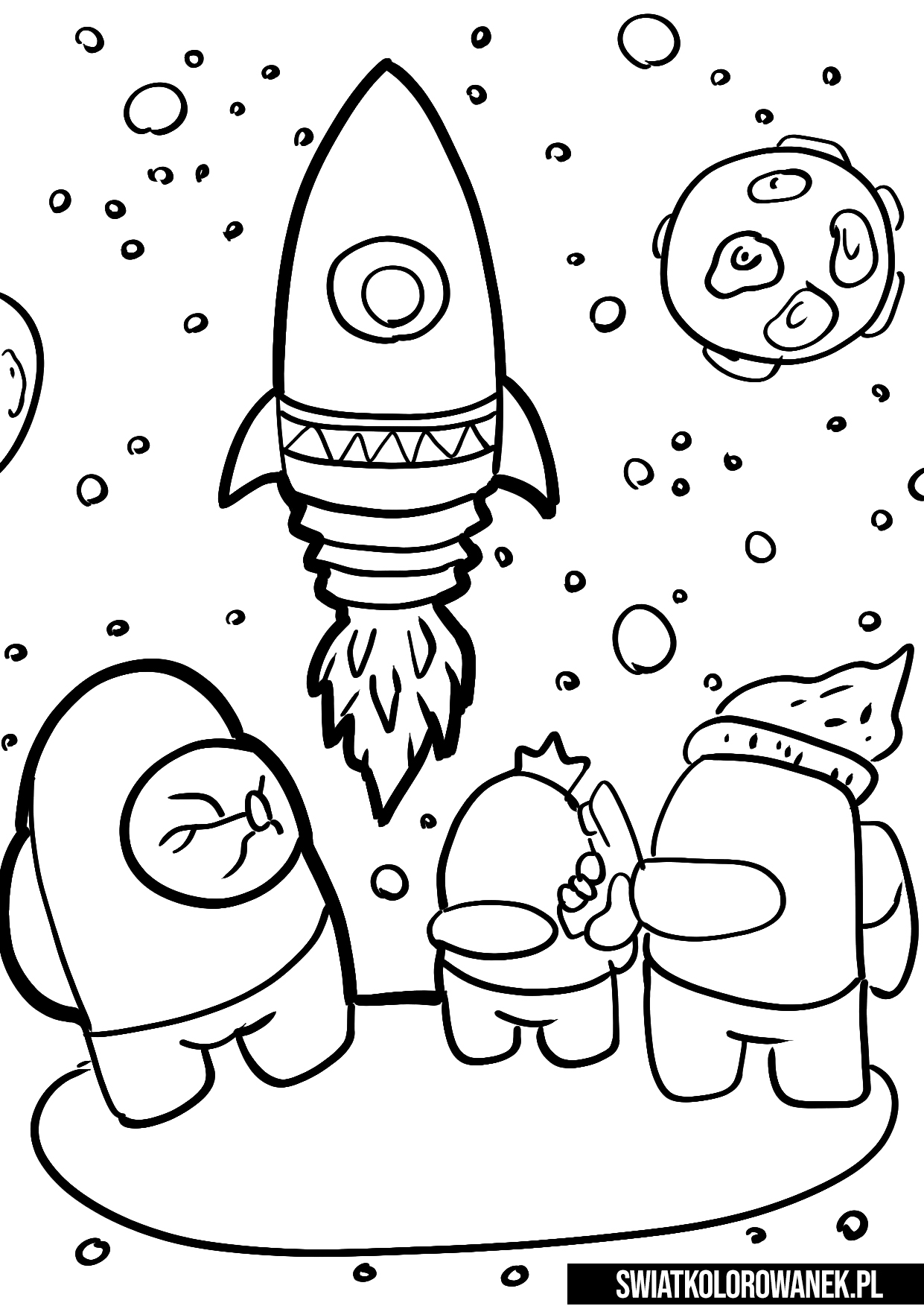 Among Us Coloring Pages Impostor 20