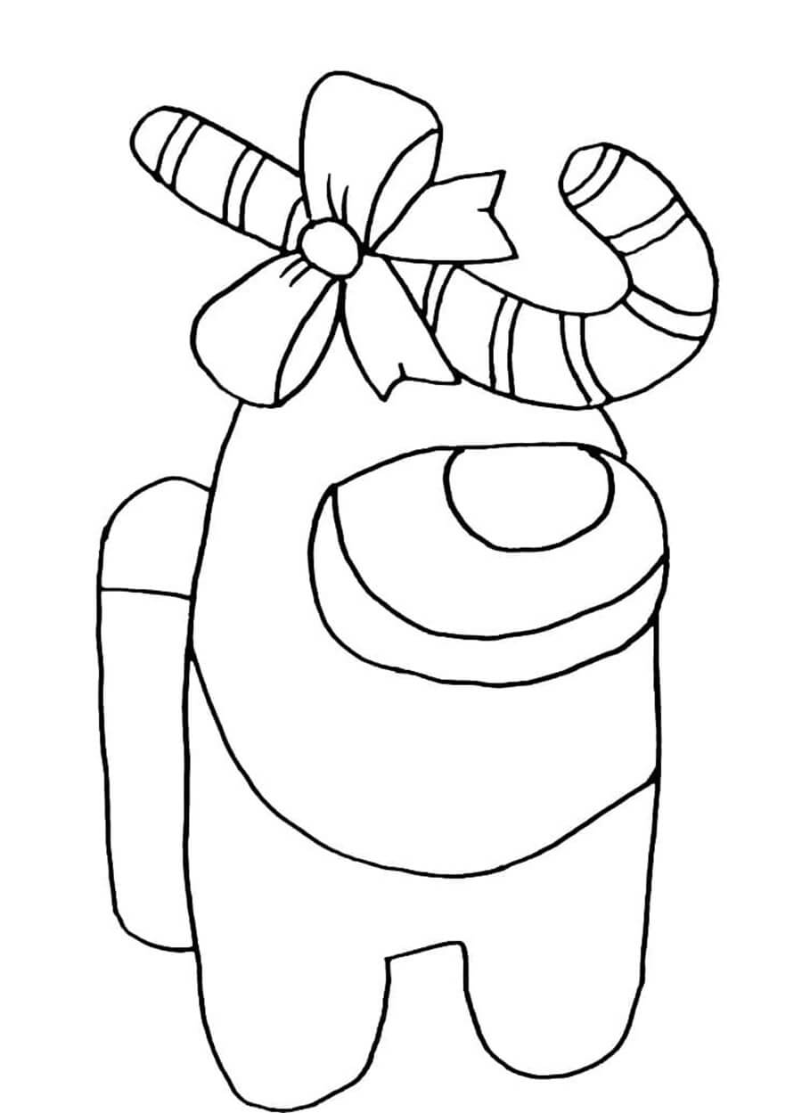 Among Us Coloring Pages Impostor 85