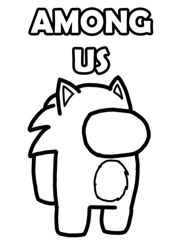 Among Us Coloring Pages Impostor 94