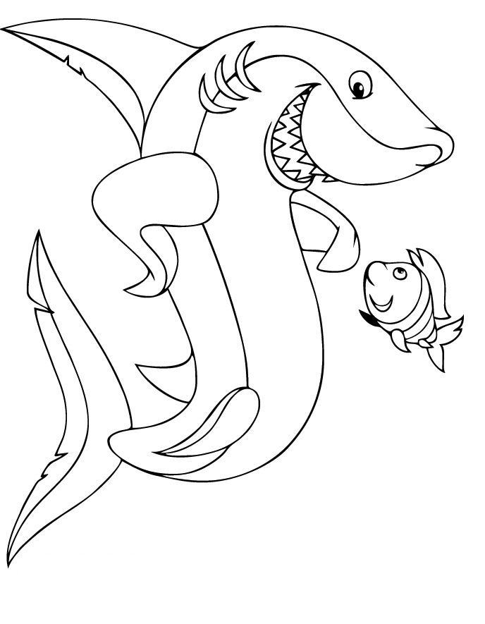 Baby Shark Dududu Coloring Pages Printables 122