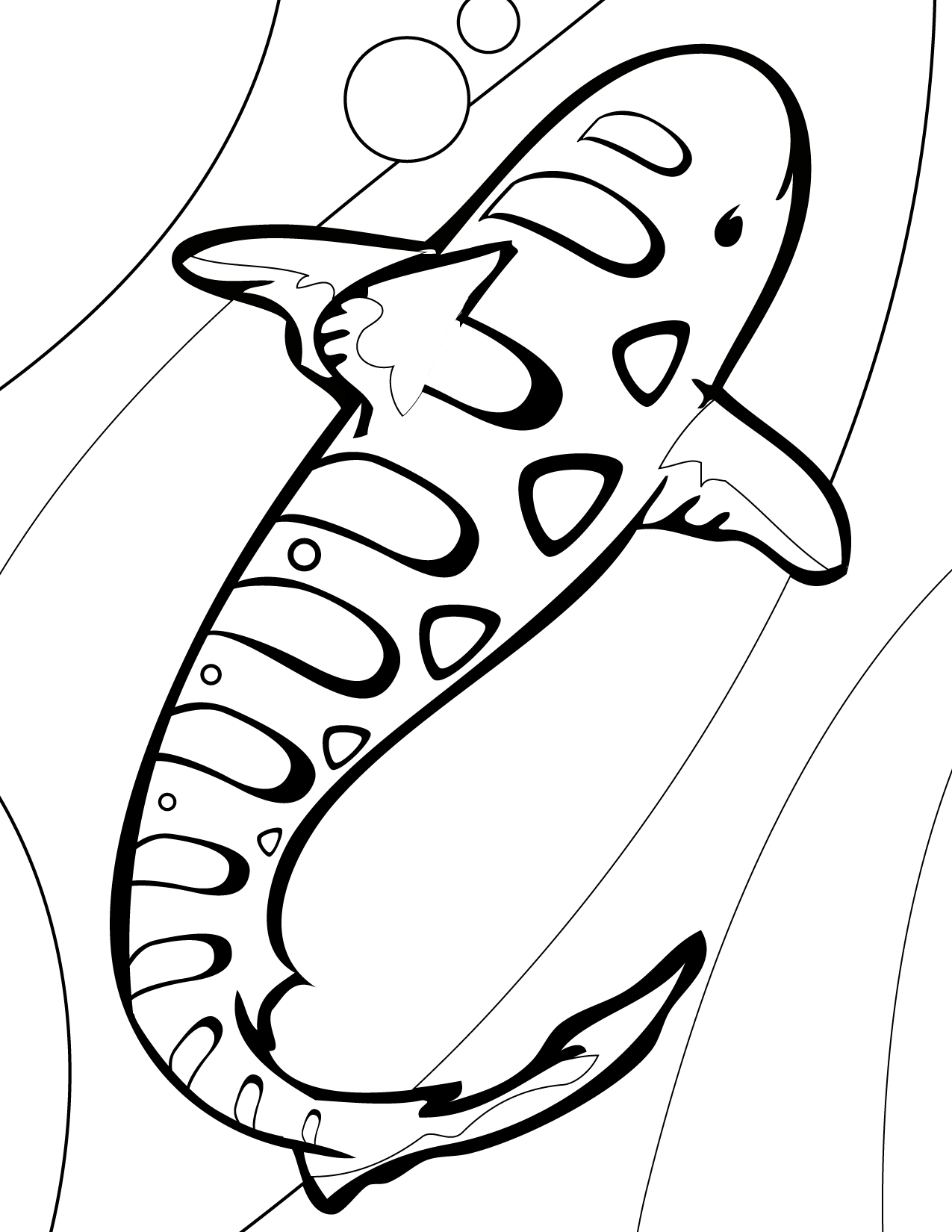 Baby Shark Dududu Coloring Pages Printables 4