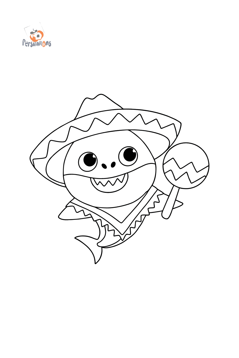 Baby Shark Dududu Coloring Pages Printables 69