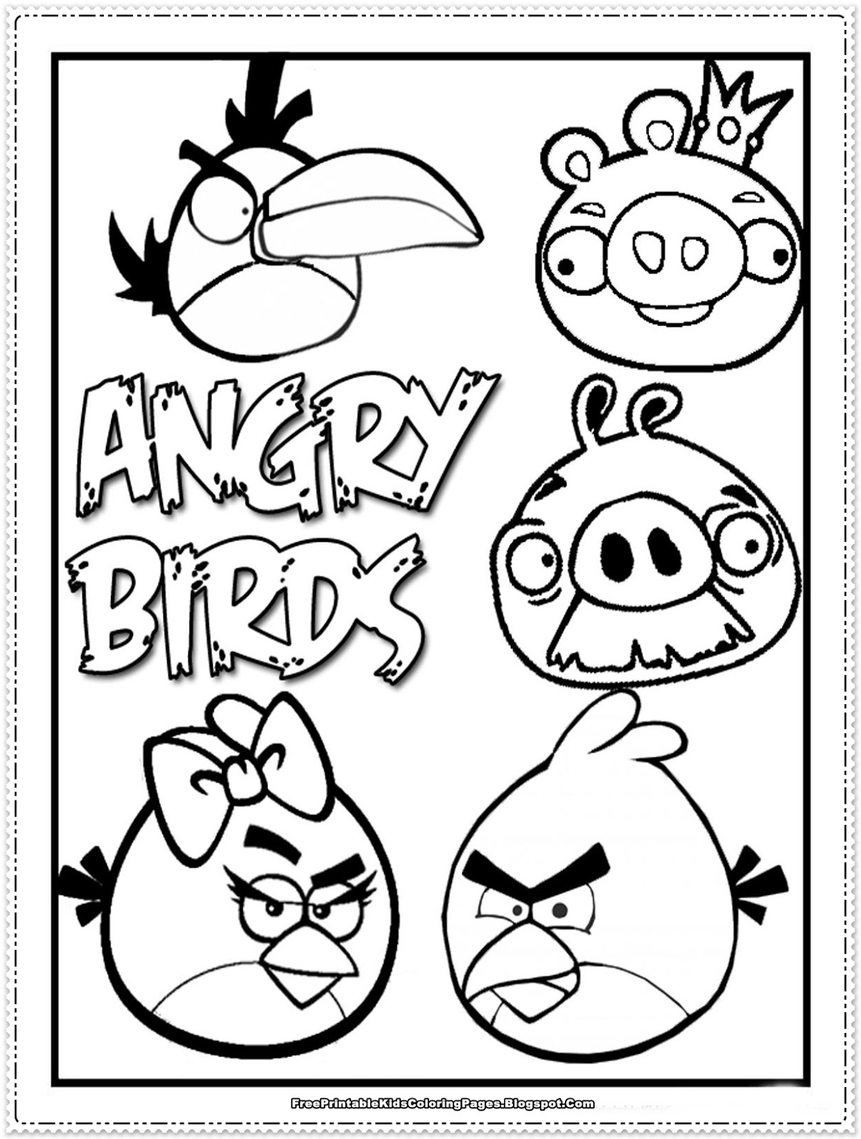 Bird Coloring Pages for Kids Printables 105