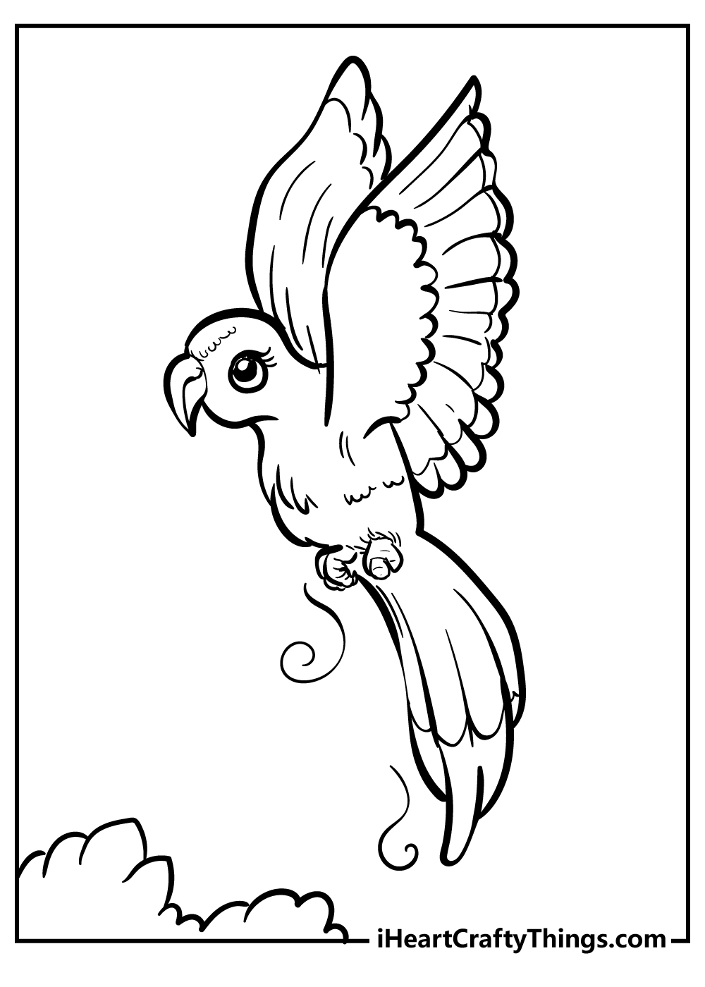 Bird Coloring Pages for Kids Printables 115