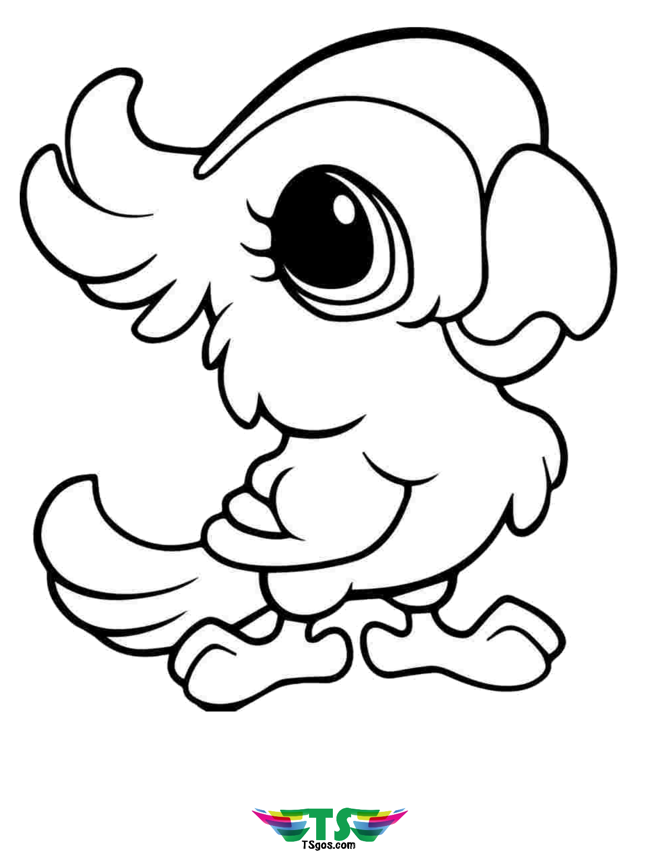 Bird Coloring Pages for Kids Printables 123