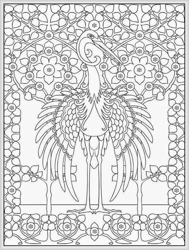 Bird Coloring Pages for Kids Printables 13