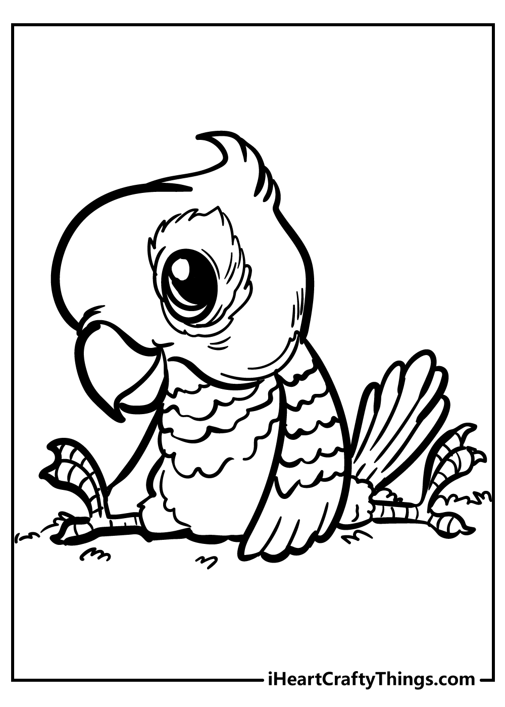 Bird Coloring Pages for Kids Printables 24