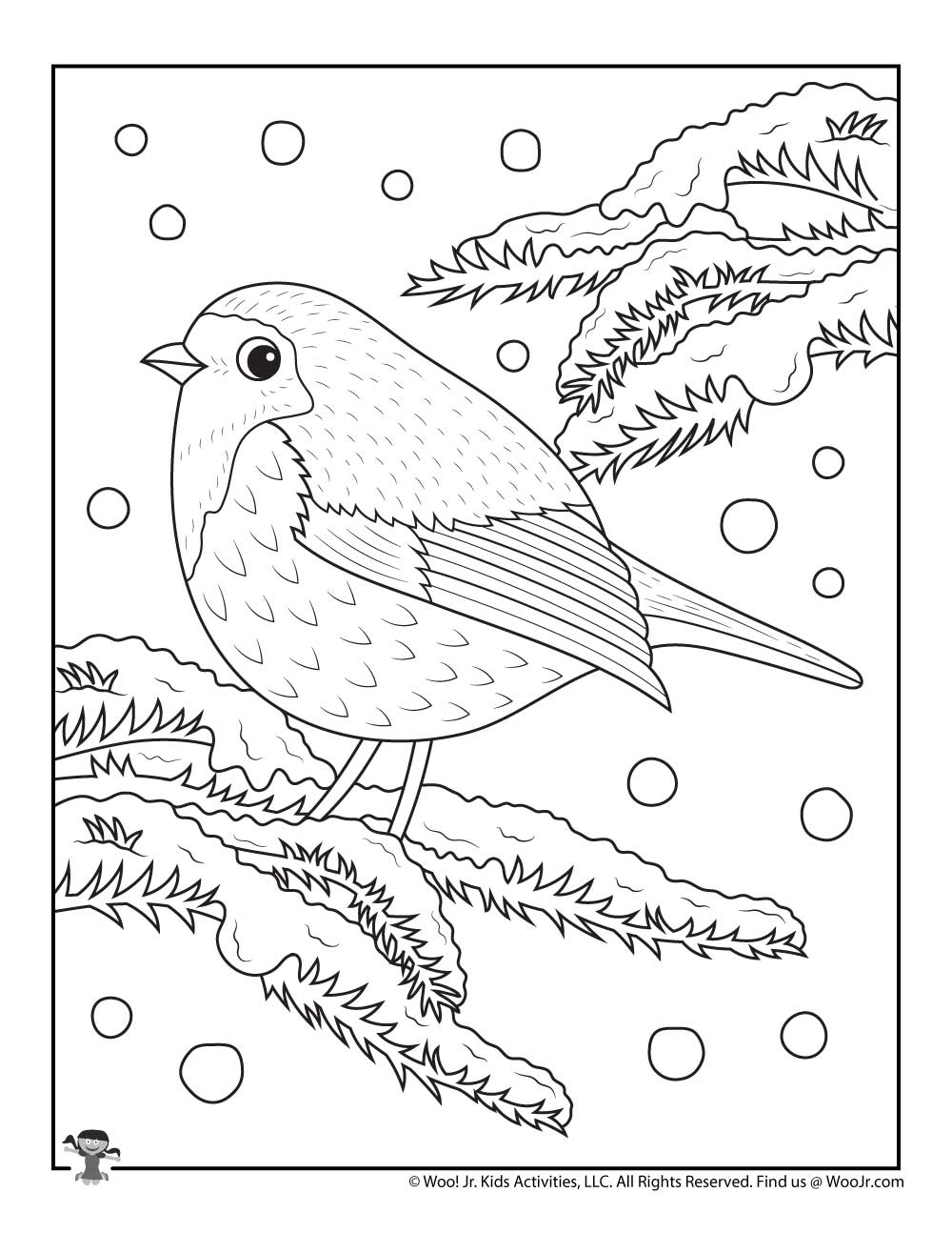 Bird Coloring Pages for Kids Printables 44