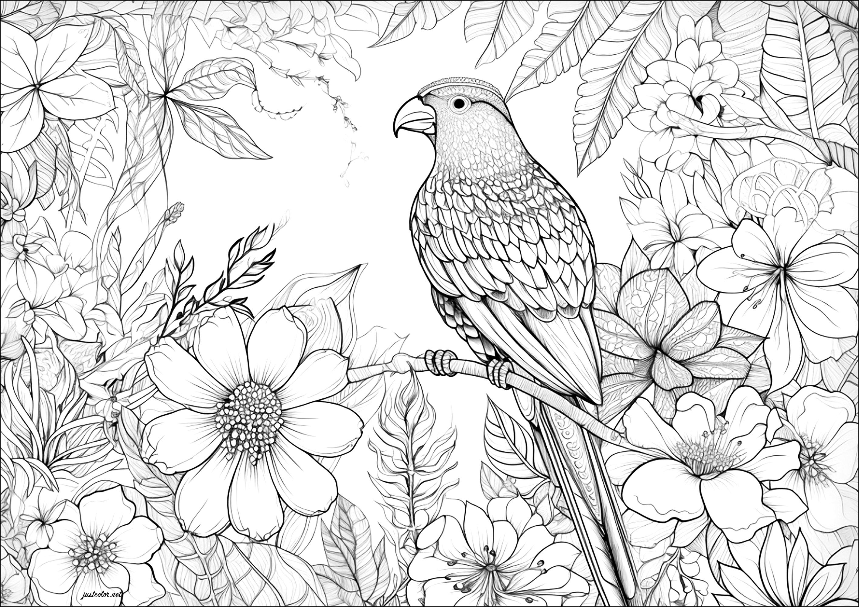 Bird Coloring Pages for Kids Printables 54