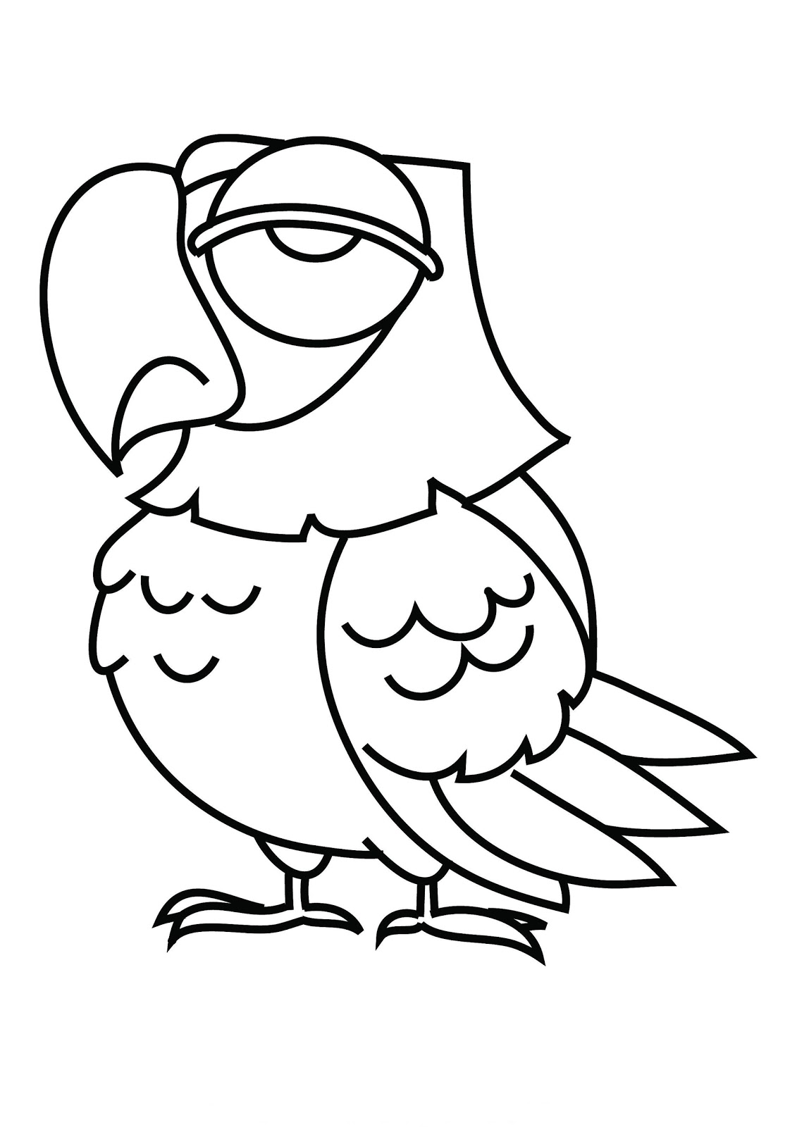 Bird Coloring Pages for Kids Printables 84