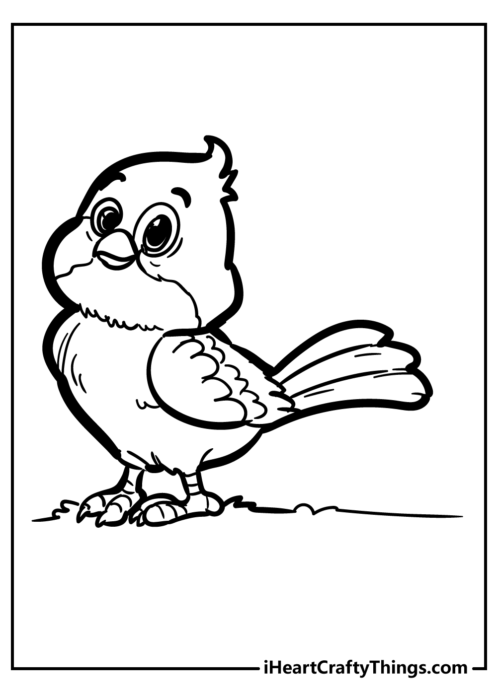 Bird Coloring Pages for Kids Printables 87