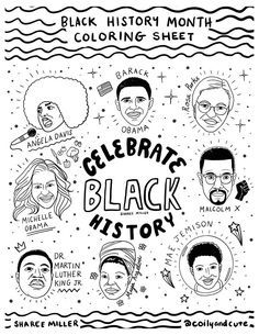 black history month coloring books