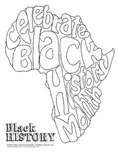 black history month coloring pictures