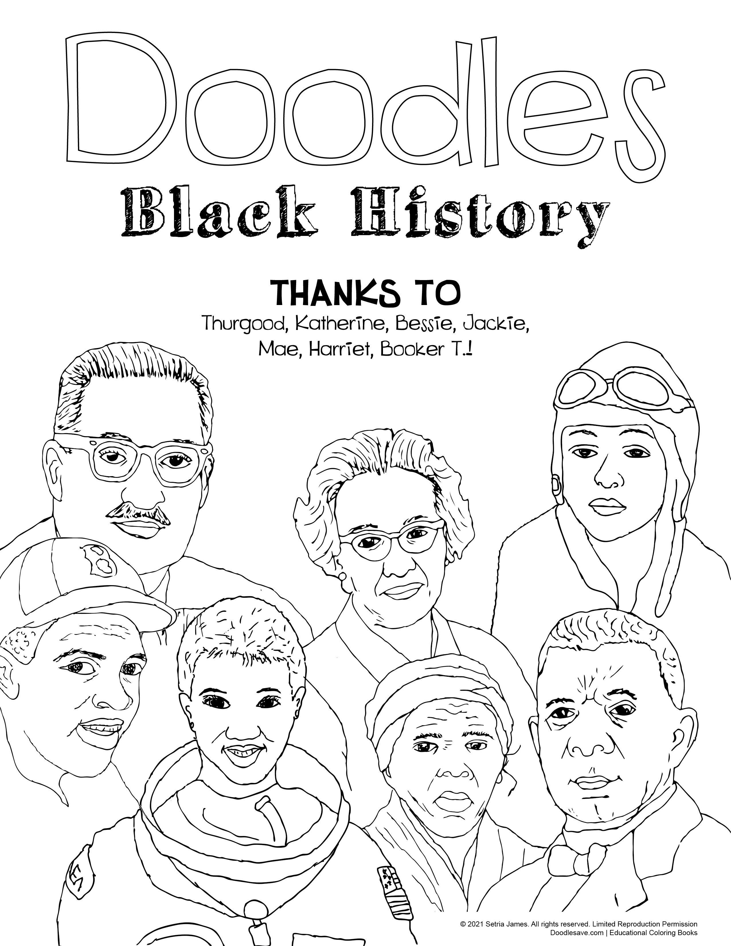 black history month printables