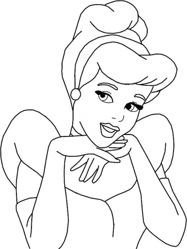 Cinderella Coloring Pages FREE Printable 25