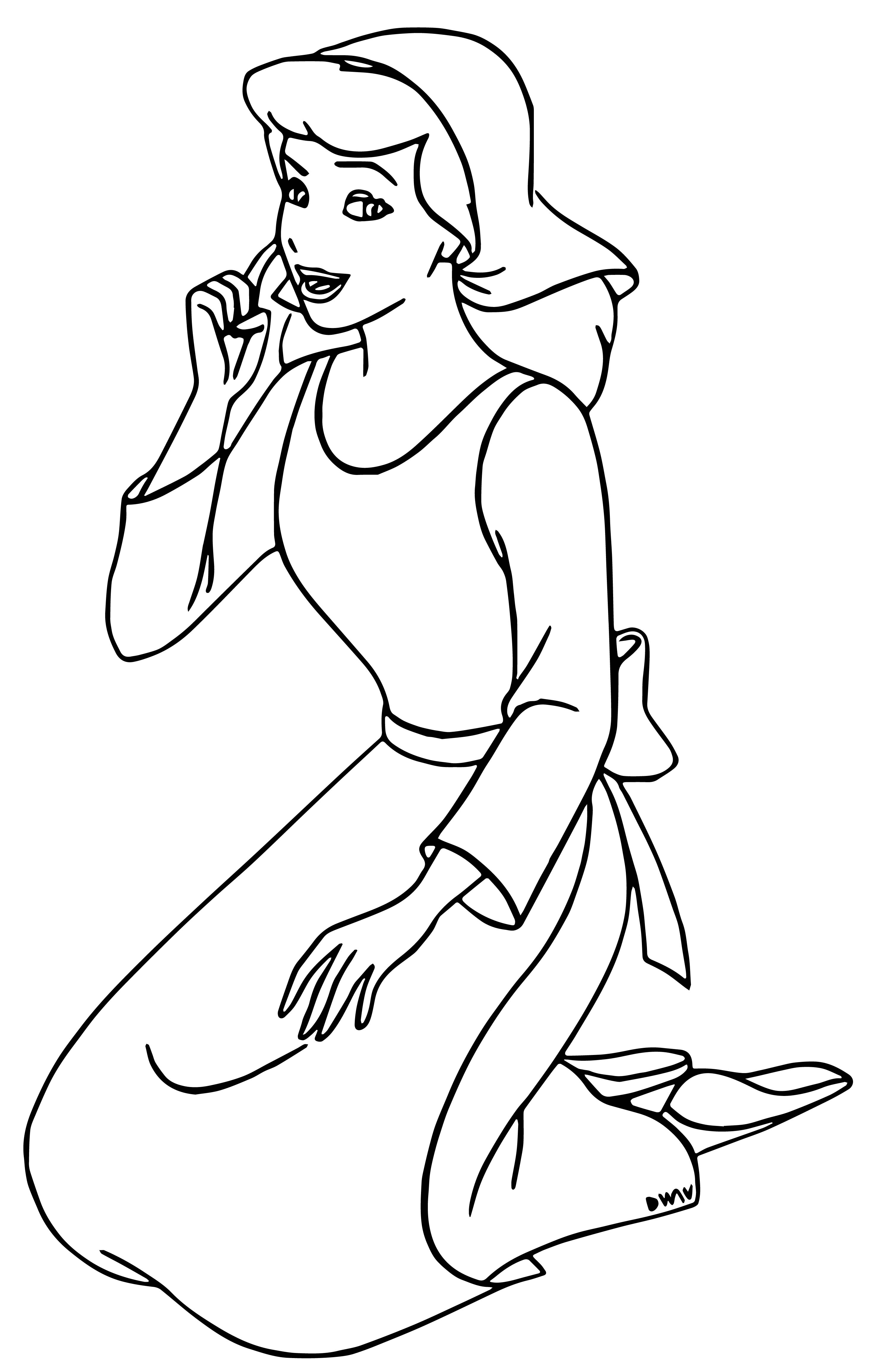 Cinderella Coloring Pages FREE Printable 26