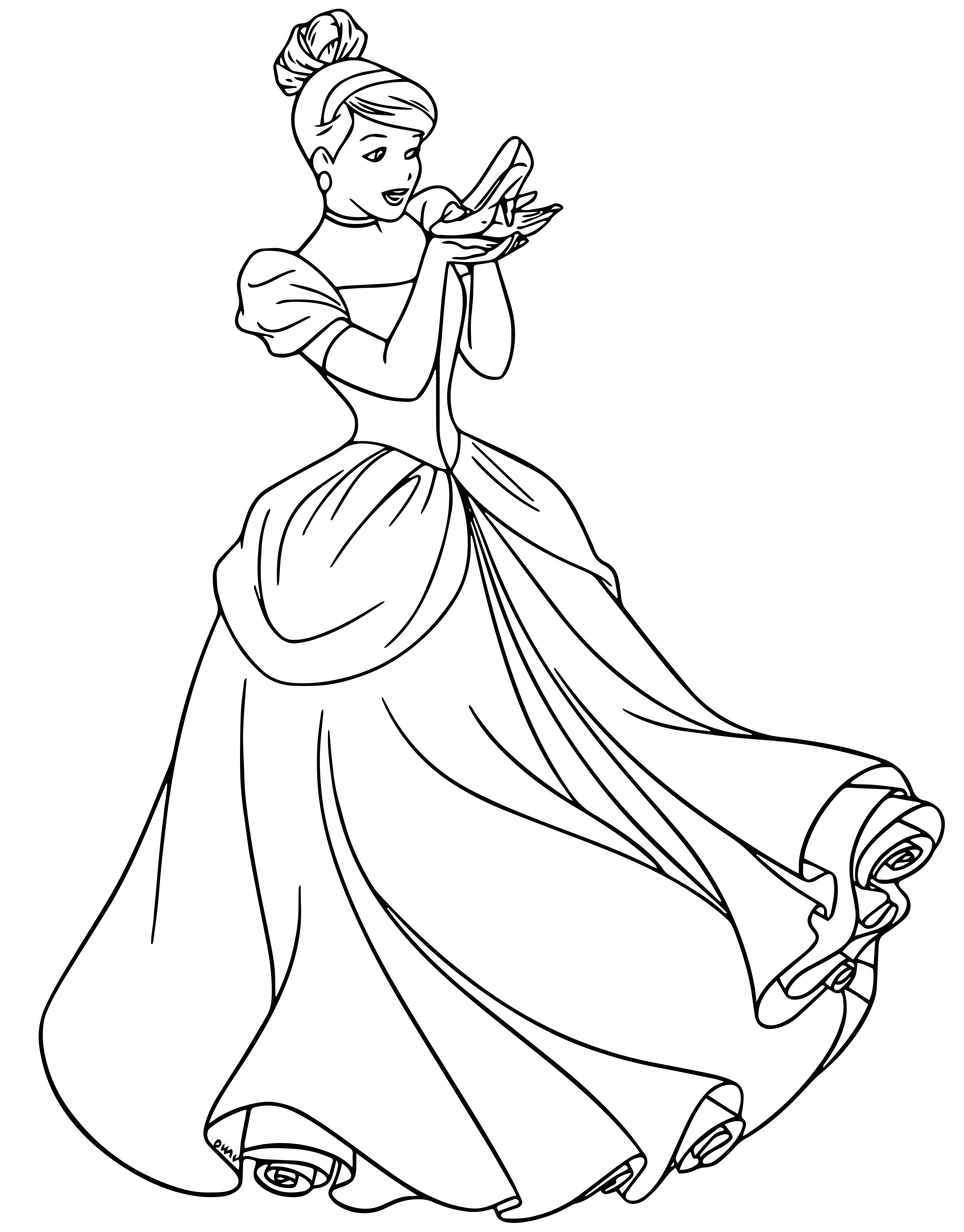 Cinderella Coloring Pages FREE Printable 28