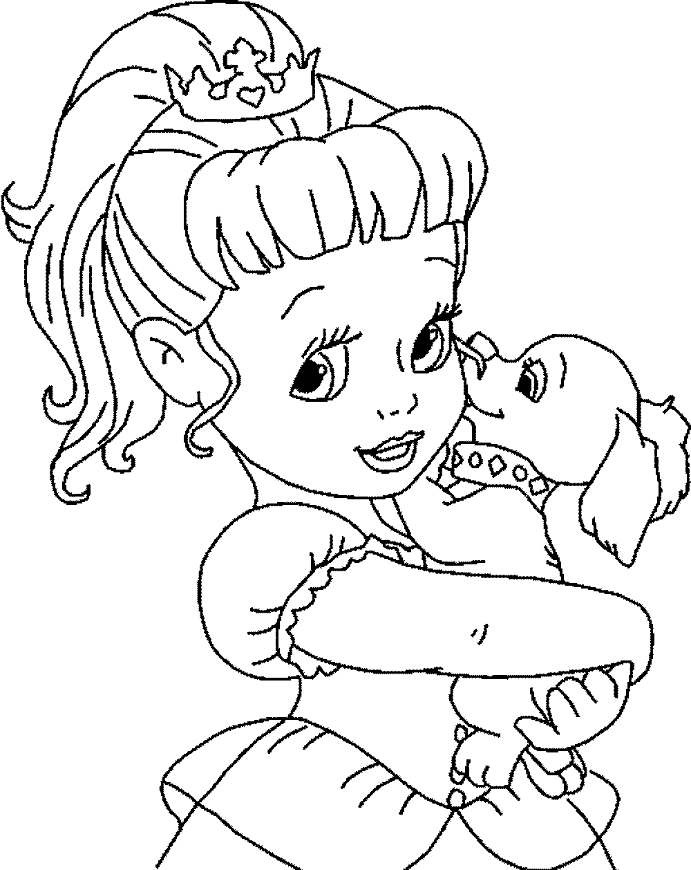 Cinderella Coloring Pages FREE Printable 3