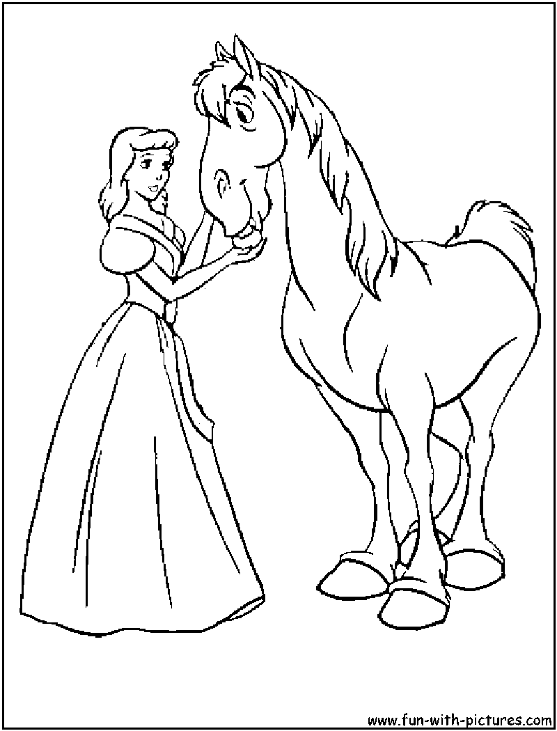 Cinderella Coloring Pages FREE Printable 33