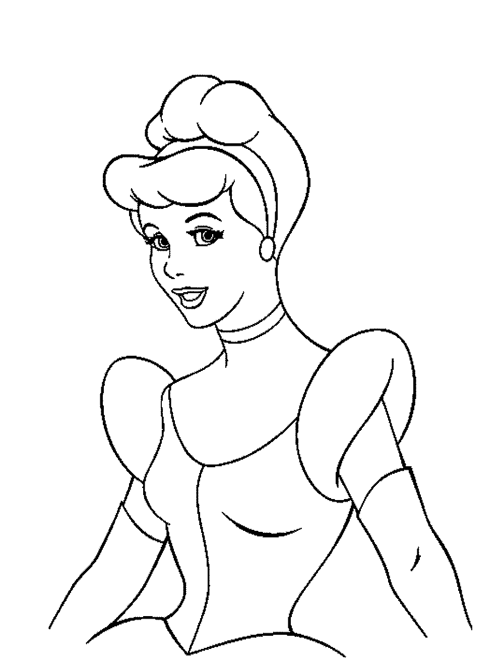 Cinderella Coloring Pages FREE Printable 34