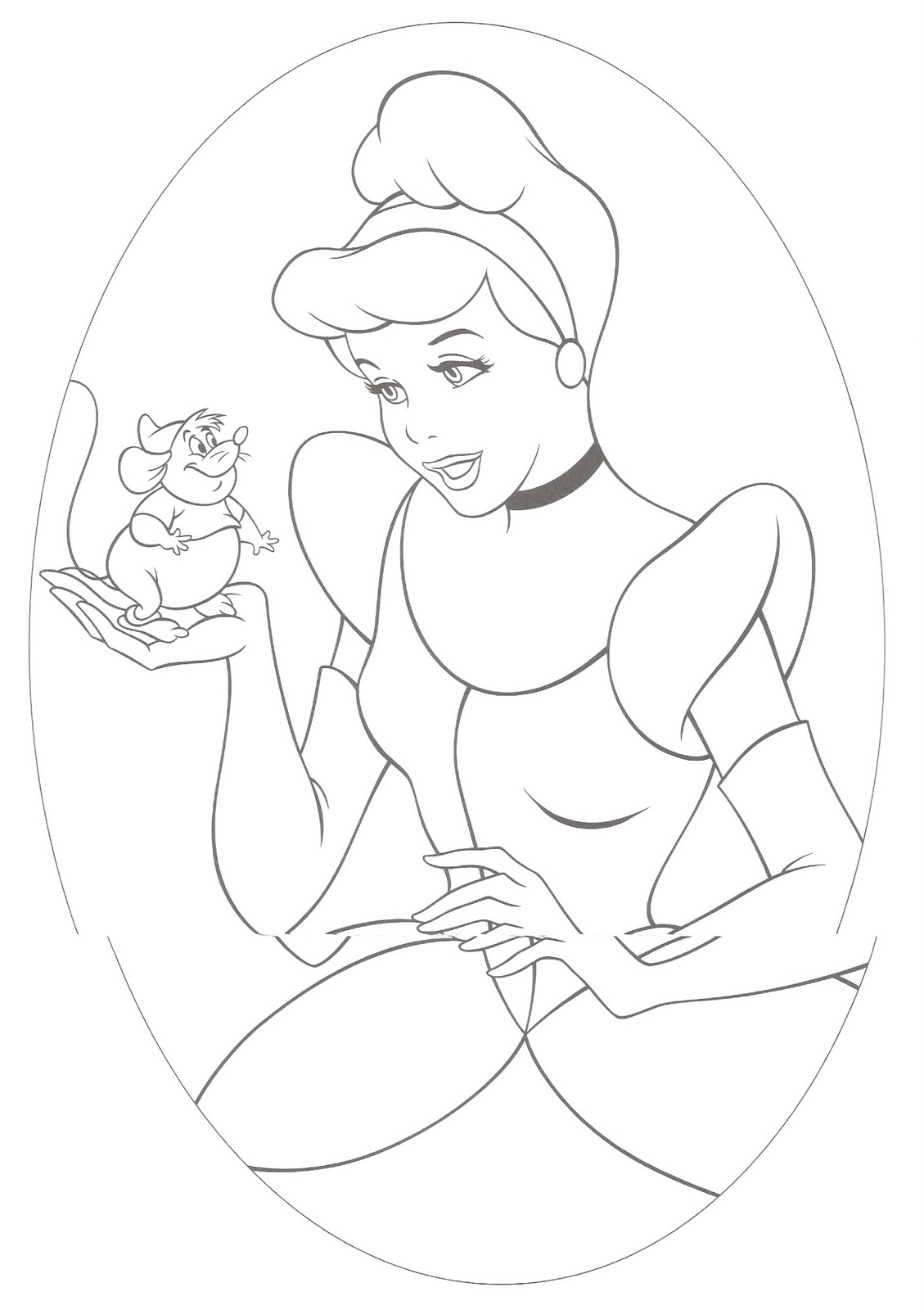 Cinderella Coloring Pages FREE Printable 43