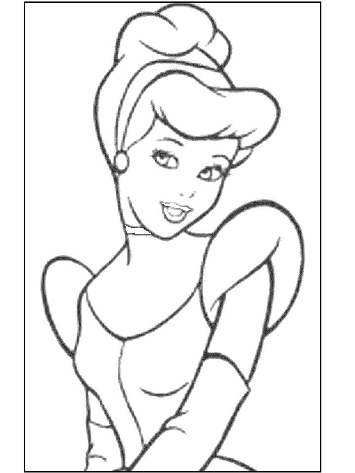 Cinderella Coloring Pages FREE Printable 47