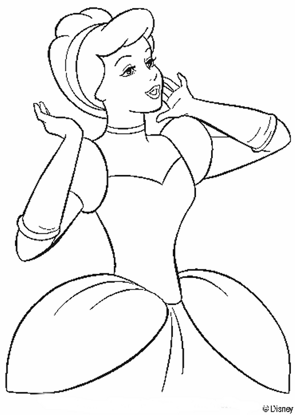 Cinderella Coloring Pages FREE Printable 53