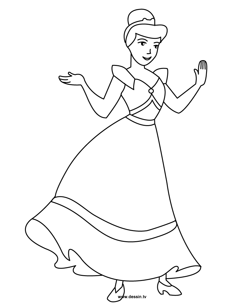 Cinderella Coloring Pages FREE Printable 55