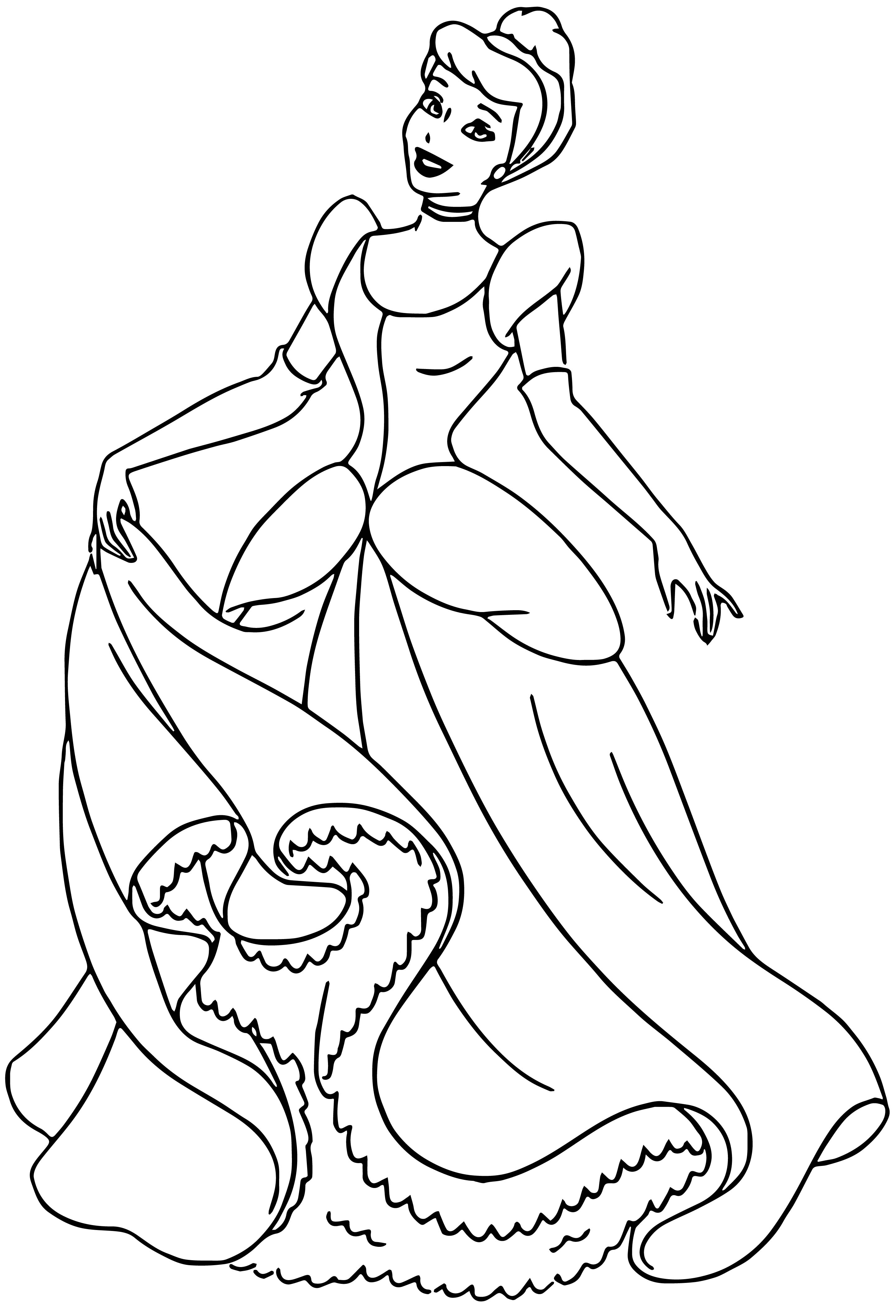 Cinderella Coloring Pages FREE Printable 56